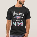 Search for happiness is being a grandma tshirts Floral