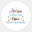 Search for autism awareness round stickers Mum
