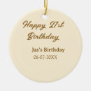 Search for 21st birthday christmas tree decorations 10 20 30 40