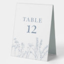 Search for dusty blue table cards Periwinkle