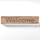 Search for wood name plates Typography
