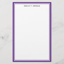 Search for purple stationery paper Elegant