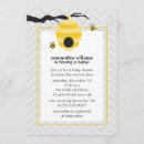 Search for cute bumble bee invitations Mum to bee