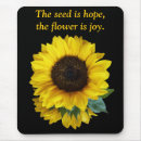 Search for sunflower mousepads Yellow