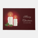 Search for christmas lights doormats Red