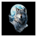 Search for wolf howling at the moon posters Wildlife