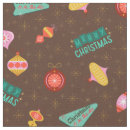 Search for vintage christmas fabric Red