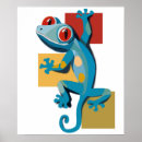 Search for cute lizard posters Blue
