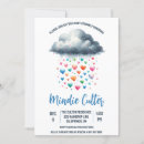 Search for rain drops invitations Blue