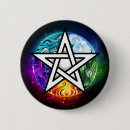 Search for pentagram badges Witch