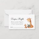 Search for giraffe horizontal note cards Boy baby shower