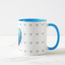 Search for blue lace mugs Heart