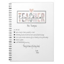 Search for thank you notebooks Christmas teacher