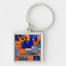 Search for college square key rings Blue