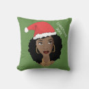 Search for african american christmas cushions Green