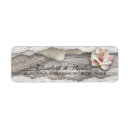 Search for lace wedding return address labels Burlap