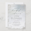 Search for blue and silver bridal shower invitations Bride