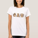 Search for 3 wise monkeys tshirts Evil