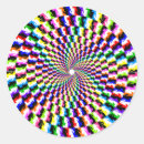 Search for rainbow optical illusion Spiral