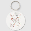 Search for transparent key rings Butterfly