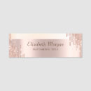 Search for glitter name tags Elegant