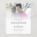 Search for gay save the dates Minimalist