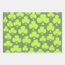 Search for clover wrapping paper Shamrock