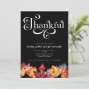 Search for typography thanksgiving invitations Thankful