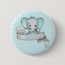 Search for animals first birthday badges Boy