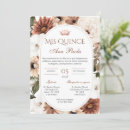 Search for quincenera invitations Floral
