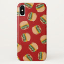 Search for hamburger iphone cases Red
