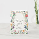 Search for baby in bloom thank you cards Vintage