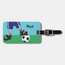 Search for soccer luggage tags Boy