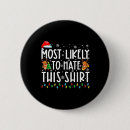 Search for hate christmas badges Black cat
