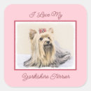 Search for yorkshire terrier stickers cute