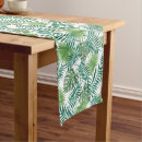 Search for tropical leaf table runners Trendy