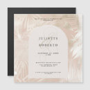 Search for palm leaf wedding invitations Tropical
