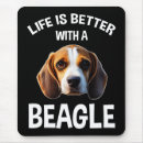 Search for beagle lover mousepads Puppy