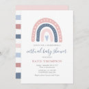 Search for rainbow gender reveal invitations Cute