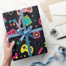 Search for video game wrapping paper Modern