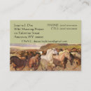 Search for mustang business cards Wild