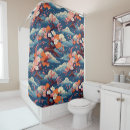 Search for japanese shower curtains Sakura