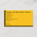 Search for taxi business cards Limousine