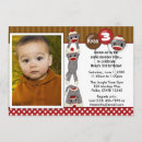 Search for sock monkey invitations Party