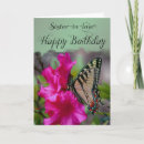 Search for butterfly for sister birthday cards Nature