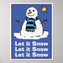 Search for snowman posters Snowing