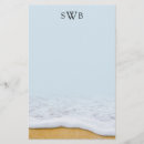 Search for ocean stationary stationery paper Seaside