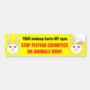 Search for testing bumper stickers Vivisection
