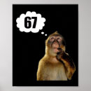 Search for funny monkey posters Handmade