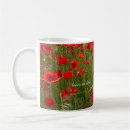 Search for field of poppies mugs Red flowers